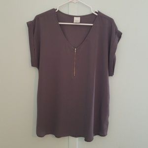 Tovia gray blouse